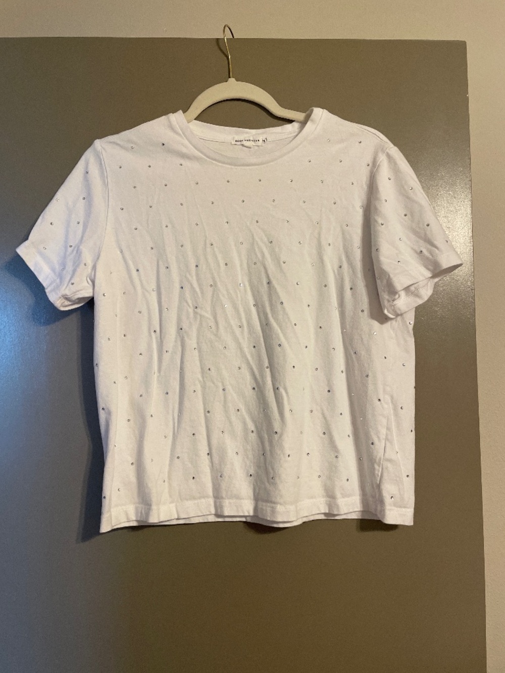 Good American sequin tee